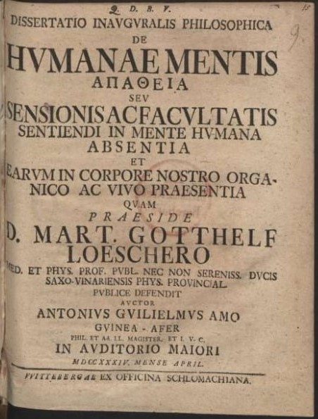 Anton Wilhelm Amo