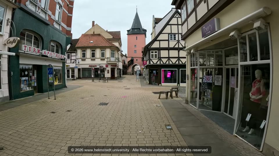 Historische Ansicht von Helmstedt